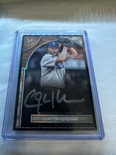 clayton kershaw Black Frame Autograph 1/3 2025
