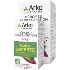 Arkogélules Ginkgo Mémoire et Concentration Bio
