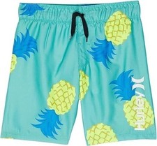 Hurley Boy's Character Print Pull-On Swim Trunks Big Kids - SIZE MEDIUM