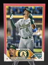 2023 Topps Series 2 - Jace Peterson #619 Mothers Day Pink /50