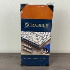 Rare Scrabble Deluxe Travel Edition, WS Game Company (Sealed) NEW