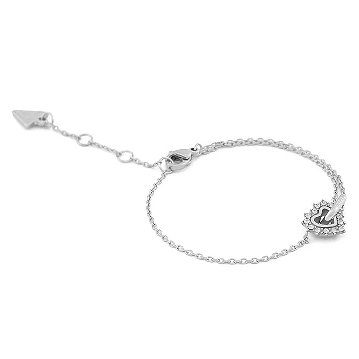 GUESS Schmuck Damen-Armband Infinity Herz Kristall S JUBB05534JWRHS 12290₽