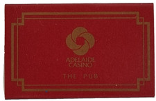 Match Holder Box Vintage Matchbox for The Adelaide Casino - The Pub