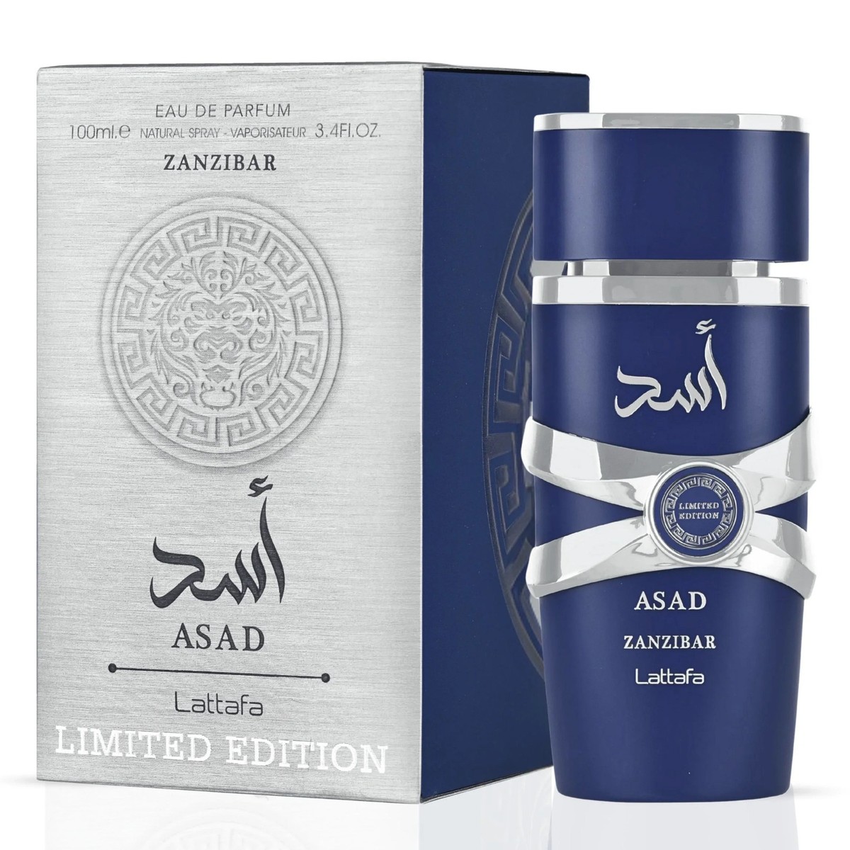 Asad Zanzibar Limited Edition Eau de Parfum Spray 100ml (3.4oz) by