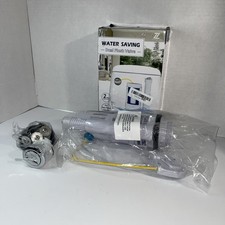 Zone Industries Water Saving Dual Flush Valve Kit New Open Box