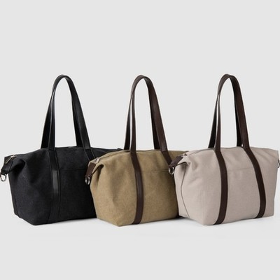 Multi Purpose Canvas Handbag Large Shoulder Bag Suitable for Work Travel or Trip