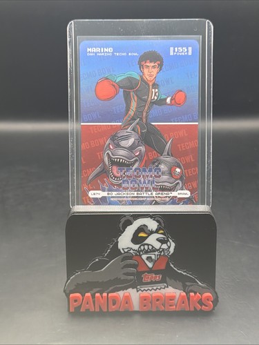 2026 Bo Jackson Battle Arena Tecmo Marino Logo Brawl Power 155 Dan Marino