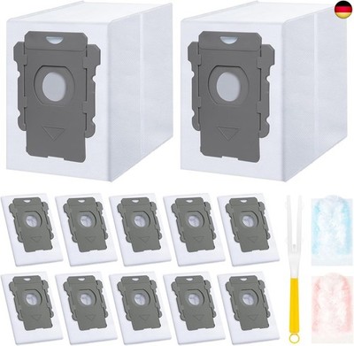 12 Stück Staubsaugerbeutel für iRobot Roomba i7 i7+ i7 Plus S9 S9+ s9Plus i8+ i3