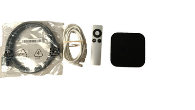 Apple TV 3rd Generation A1469 Box Apple Remote MD199LL/A reset tested complete