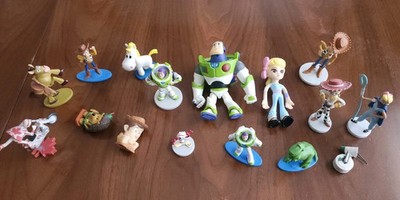 LOT OF 16 DISNEY TOY STORY Pixar FIGURES Woody Buzz Bo Peep