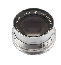 clear glass clean smooth blades Wollensak 162mm f/4.5 Enlarging Lens