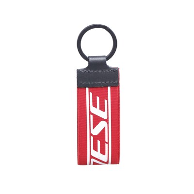 Dainese Speed Keyring Leder Schlüsselanhänger  Rot N