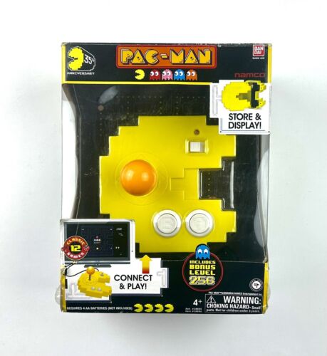 12 juegos clásicos Bandai América 38886 Pac-Man Connect and Joystick - Imagen 1 de 5