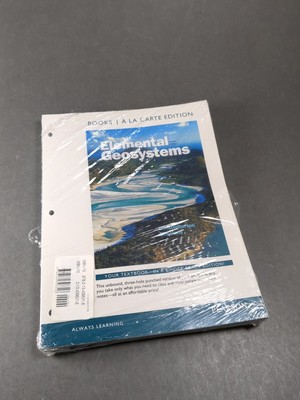 Elemental Geosystems, Books a la Carte Edition 978-0-13-439631-6 Unopened