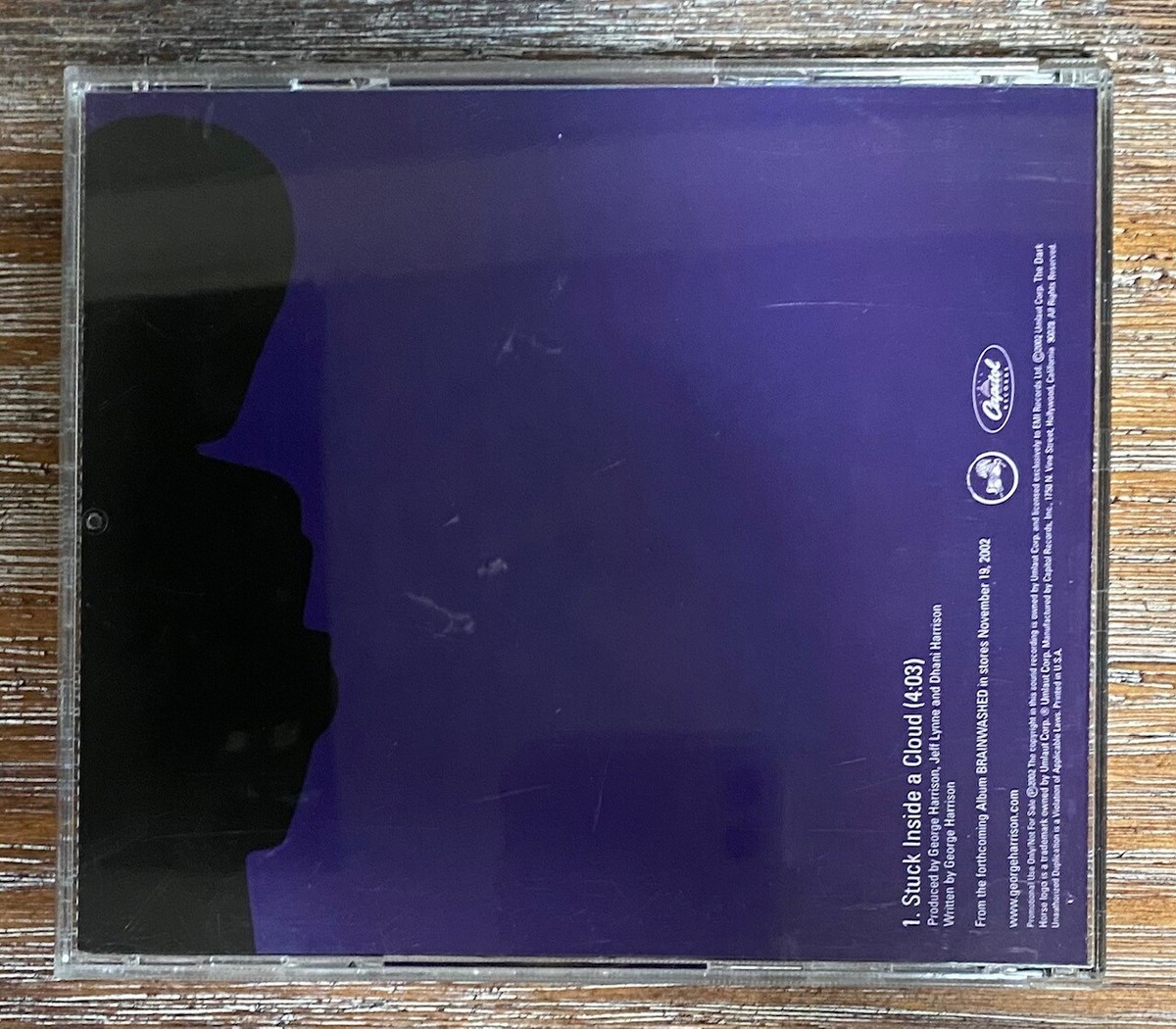 George Harrison Stuck Inside A Cloud Promo Single CD | eBay