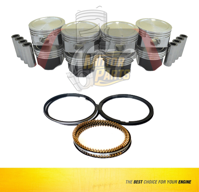Piston & Ring Kit Fits Toyota Camry Solara Highlander 2.4 L 2AZFE