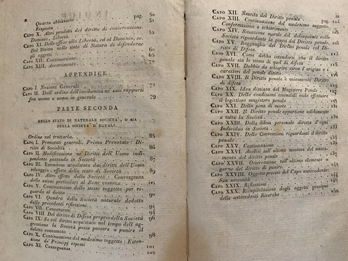 Genesi del Diritto Penale di G.D. Romagnoli Dalla tipografia di A. Manzi 1825 - Foto 7 di 12