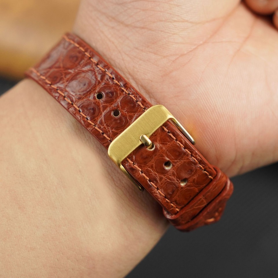 Best Elegance Leather 17 mm Watches Strap CN207116BRBR_K0029844 main image 1