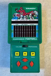 tandy football handheld