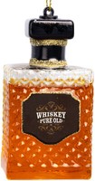 Sikora BS651 Whiskey Flasche Christbaumschmuck Glas Weihnachtsbaum AnhäNger