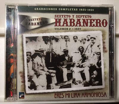 RARE cd SALSA Tumbao Sexteto y Septeto Habanero V2 1927-31 Eres Mi Lira Armonios