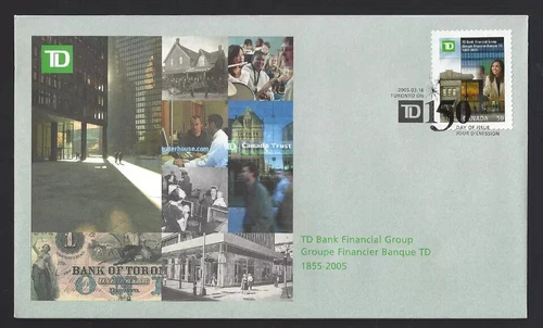 Canada - FDC #2094 - Toronto Dominion Bank - 2005