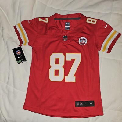 Taylor Swift #87 Kansas City Chiefs Nike Jersey Womens Small