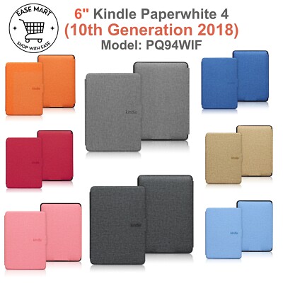 Magnetic Case for Amazon Kindle Paperwhite 4 (10th Gen 2018) 6  Smart Cover