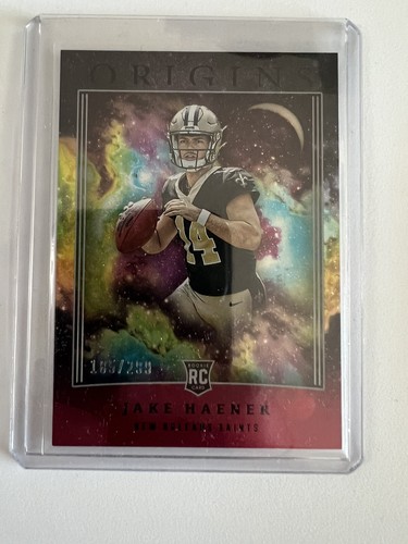 2023 Panini Origins Football Jake Haener RC Red /299 Saints - 第 1/1 張圖片