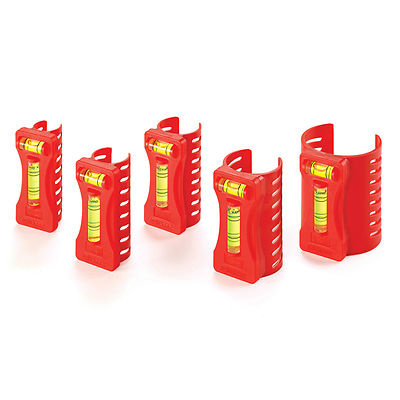 5pcs 1/2''~ 2'' Pipe Level Set for Standard Metal Copper & Plastic Pipe Level 350