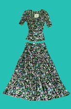 Diane Von Furstenberg DVF Reversible Top Skirt set