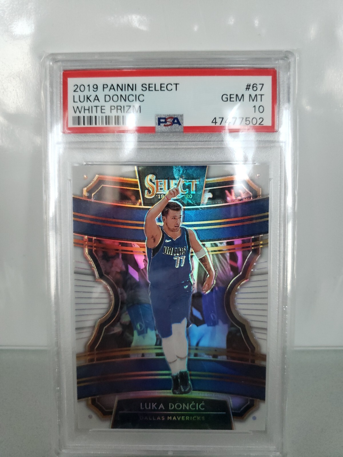 2019 Select Luka Doncic Concourse White Prizm 19/149 PSA 10 Mavericks SSP 🔥🔥🔥