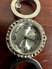 Women's Fashion Watch Faux Diamond Accented Unique Design With New Battery