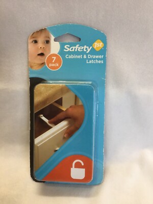 Safety 1st  Cabinet And Drawer Latches 7 pack