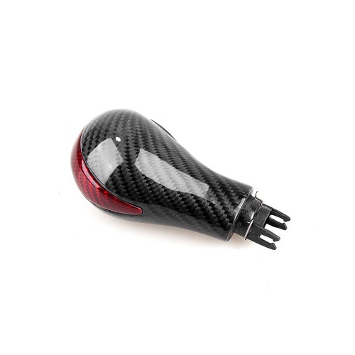Gear Shift Knob For INFINITI QX80 2013-2017 Carbon Fiber Black Red - Picture 9 of 12