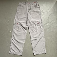 Vintage 1990s Kikwear Baggy Rave Skate Windbreaker Wide Pants Made In USA 34