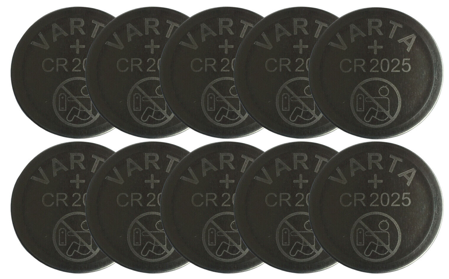 VARTA CR2032 CR2025 CR2016 Batterie Knopfzellen Original 1-100 St. Industrieware