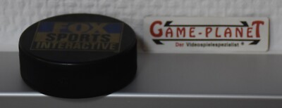 Eishockey Puck Fox Sports Interactive Official NHL Sport Hardgummipuck selten