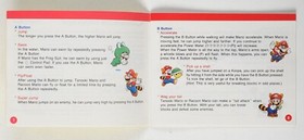 Super Mario Bros 3 1990 prima stampa Nintendo NES manuale libretto istruzioni