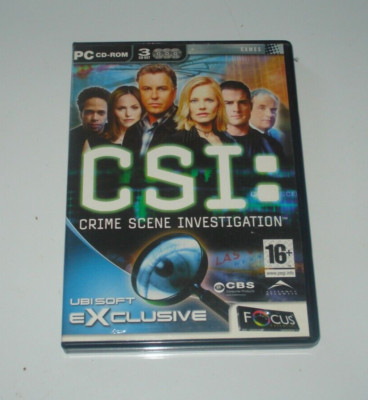 CSI: Crime Scene Investigation / Ubisoft Exclusive - PC DVD-ROM (komplett)