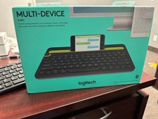 Logitech K480 Bluetooth Multi-Device Keyboard - Black new box pack
