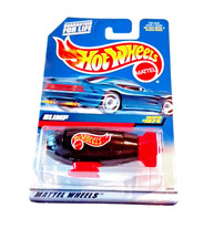 ✅  Hot Wheels BLIMP Zeppelin von 1999 in OVP * Luftschiff schwarz * MOC