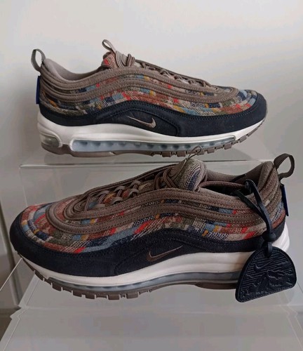NIKE AIR MAX 97 PENDLETON ID By You SIZE UK 8 EUR 42.5 (DC3495 991) - Picture 2 of 9