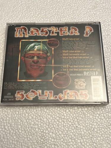 Master P : Souljas CD Cd Mint - Picture 3 of 8