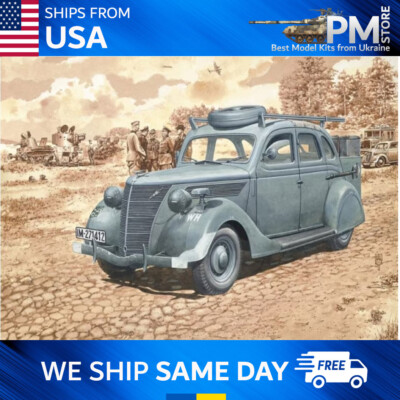 Roden 818 Ford V8-G81A Funkwagen, scale plastic  model kit 1/35