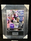 Tom Brady 4x Super Bowl Champion 2015 16x20 Framed Autographed Photo COA