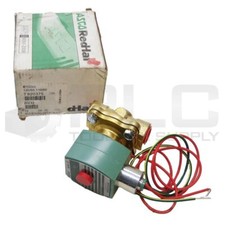NEW ASCO RED HAT 8210G094V SOLENOID VALVE 150PSI 10.1W 1/2" PIPE 120v READ 