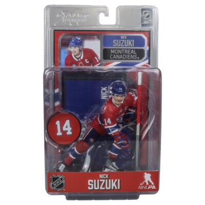 McFarlane NHL Hockey Legacy Series 7'' Figure Nick Suzuki Montreal Canadiens