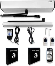 Electric Handicap Door Opener with Wireless Non-Touch Hand Wave Sensor Switch