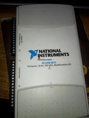 ONE USED NI USB-6211 USB6211 data acquisition card #fv